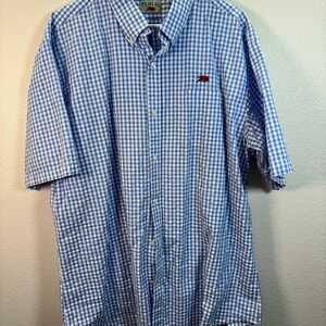 Blue Checkered Men's Shirt